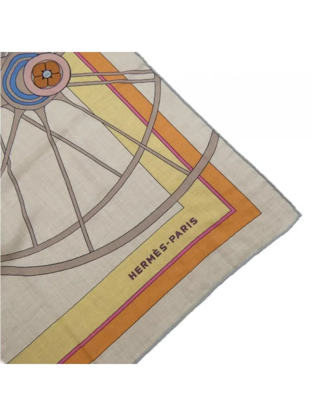Hermes Coupe 'de Gala Carre Geant 140 Shawl Scarf